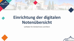 digitalenotenuebersicht