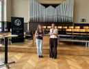 thula und johanna begruessen