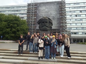 Die Klasse 8c in Chemnitz