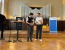 elias und nico eroeffnen den abend
